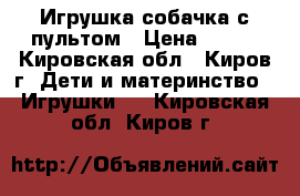 Игрушка собачка с пультом › Цена ­ 500 - Кировская обл., Киров г. Дети и материнство » Игрушки   . Кировская обл.,Киров г.